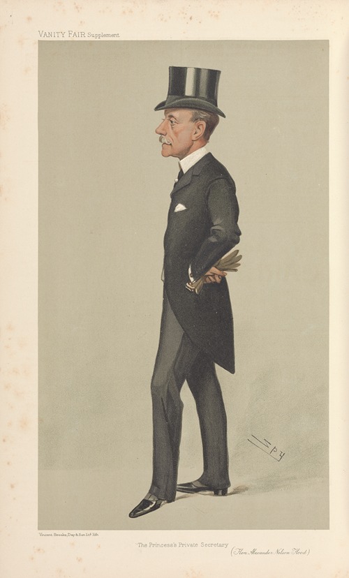 Politicians – ‘The Princess’s Private Secretary’. Hon. Alexander Nelson Hood. 25 October 1905