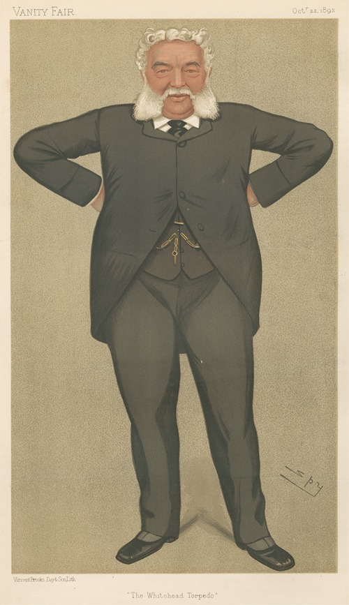 Politicians – ‘The Whitehead Torpedo’. Mr. John William MaClure. 22 October 1892