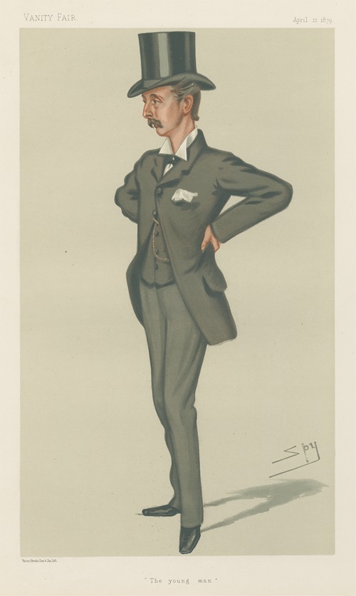 Politicians – ‘The young man.’ The Hon. Edward Stanhope. 12 April 1879