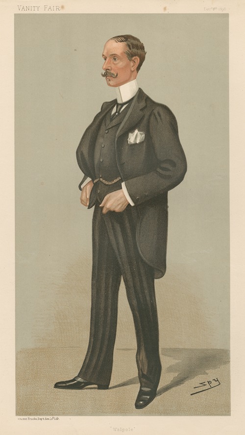 Politicians – ‘Walpole’. Mr.Walpole Greenwell. December 8, 1898