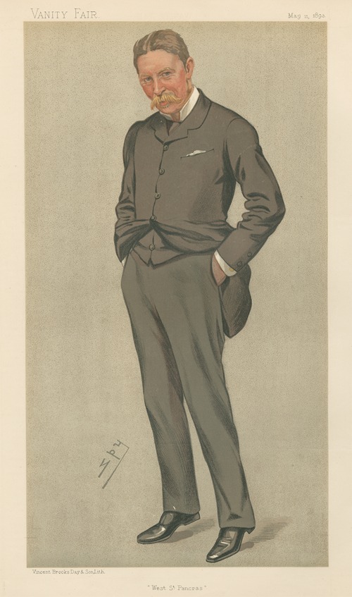 Politicians – ‘West St. Pancras’. Mr. Harry Robert Graham. May 11, 1893