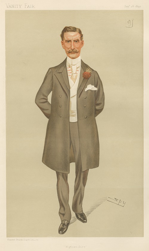 Politicians – ‘Wigtownshire’. Sir Herbert Eustace Maxwell. 28 September 1893
