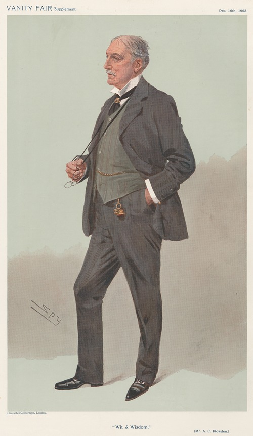 Politicians – ‘Wit and Wisdom’. Mr. A.C. Plowden. 16 December 1908