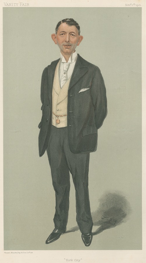 Politicians – ‘York City’. Mr. John George Butcher. November 7, 1901