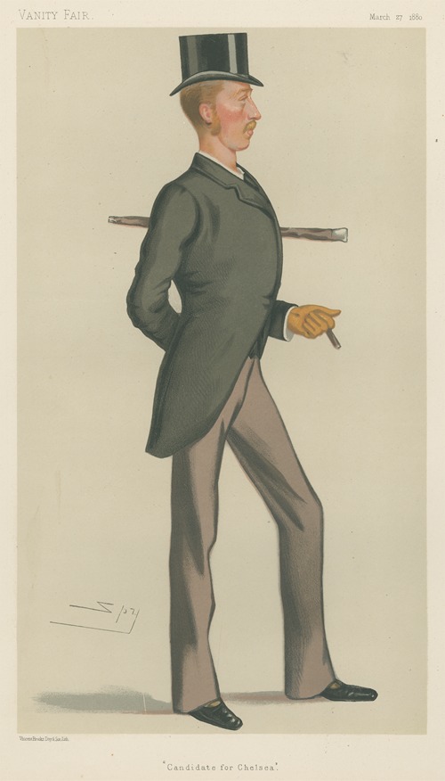 Politicians. ‘Candidate for Chelsea’. Lord Inverurie. 27 March 1880