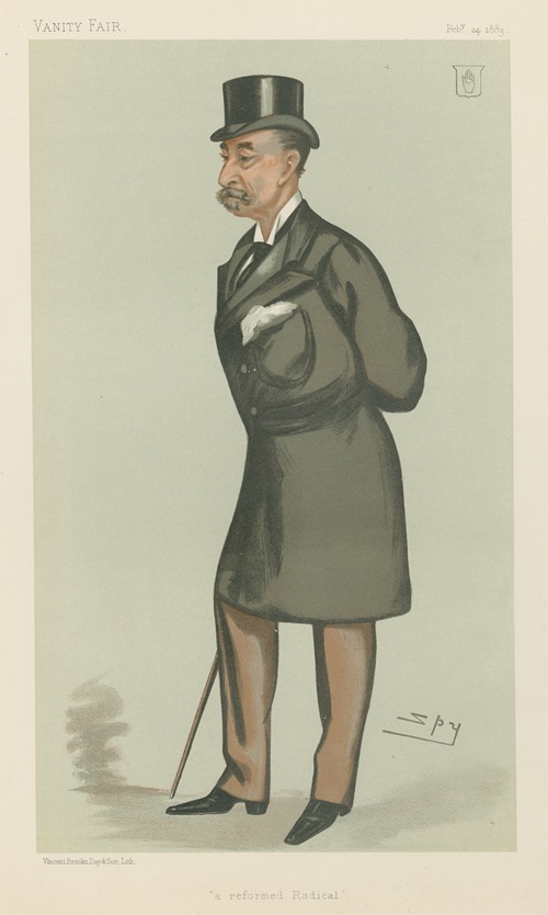 Politicians; ‘A Reformed Radical’, Sir Henry Ainslie Hoare, February 24, 1883