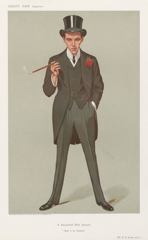 Politicians; ‘A Successful First Speech; Moab is my Washpot’, Mr. F. E. Smith, January 16, 1907