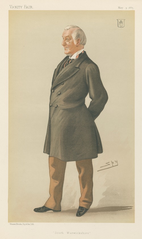 Politicians; ‘South Warwickshire’, Sir John Eardley Eardley-Wilmot, May 9, 1885