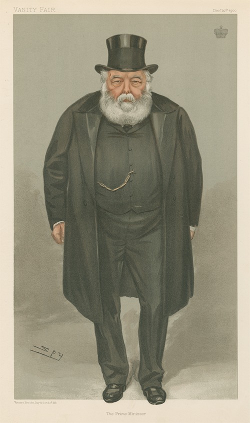 Prime Ministers – ‘The Prime Minister’. Third Marquis of Salisbury. 20 December 1900