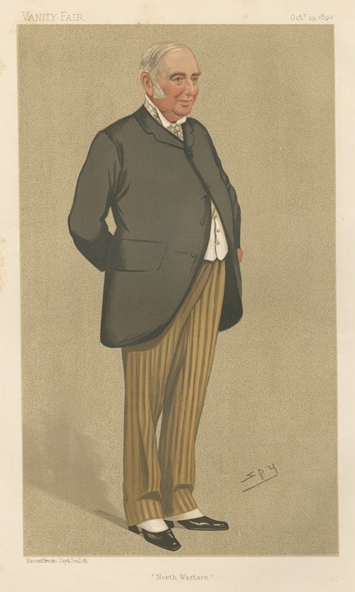 Railway Officials – ‘North Western’. Sir George Findlay. 29 October 1892