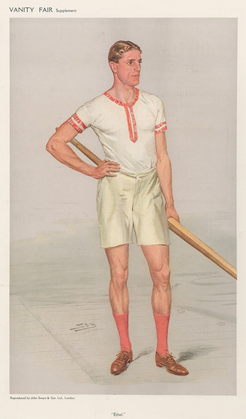 Rowers; ‘Ethel’, Mr. Raymond Broadley Etherington-Smith, August 5, 1908