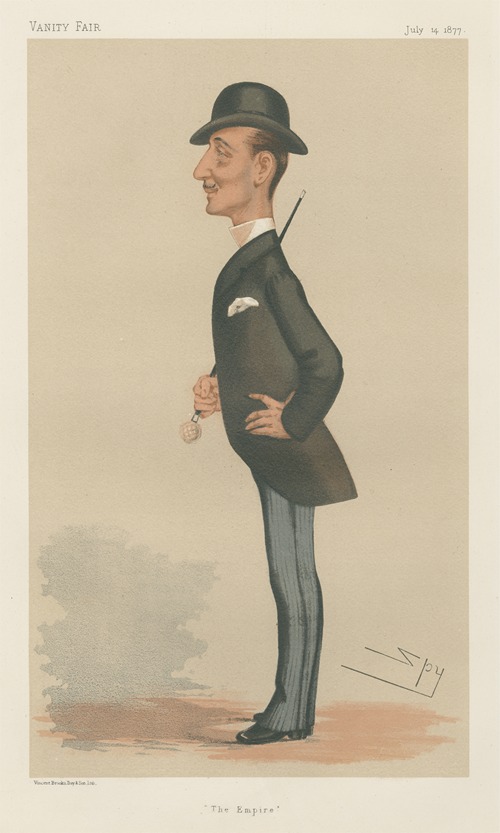 Royalty; ‘The Empire’, H.I.H. The Prince Imperial, Eugene Louis Jean Joseph, July 14, 1877
