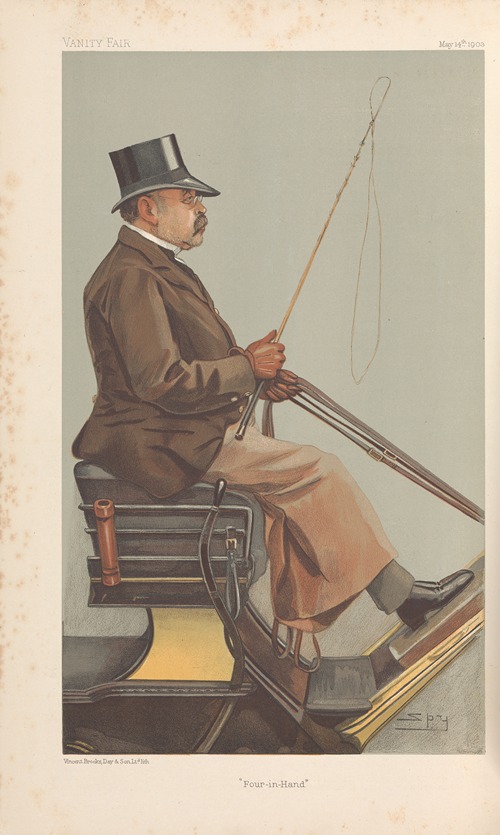 Sports, Miscellaneous; Carriages; ‘Four-in-hand’, Baron Adolph Wilhelm Deichman, May 14, 1903