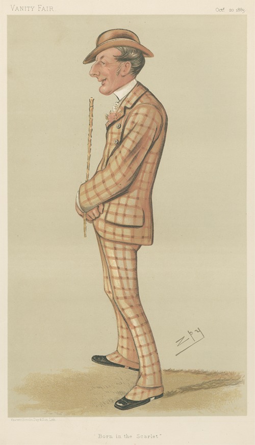 Sports, Miscellaneous; Sport Riders; ‘Born in the Scarlet’, Mr. Henry Reginald Corbet, of Adderley Hall, October 20, 1883