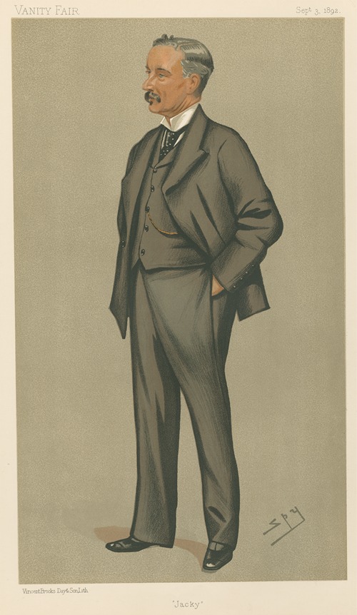 Teachers and Headmasters; ‘Jacky’, Mr. Clement Nugent Jackson, September 3, 1892