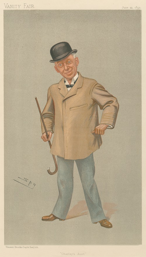 Theatre; ‘Charley’s Aunt’, Mr. William Sydney Penley, June 22, 1893