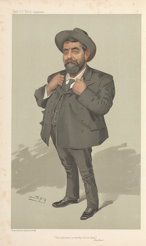 Trade Union Officials; ‘The Labourer is Worthy of his Hire’, Mr. Will Crooks, April 6, 1905