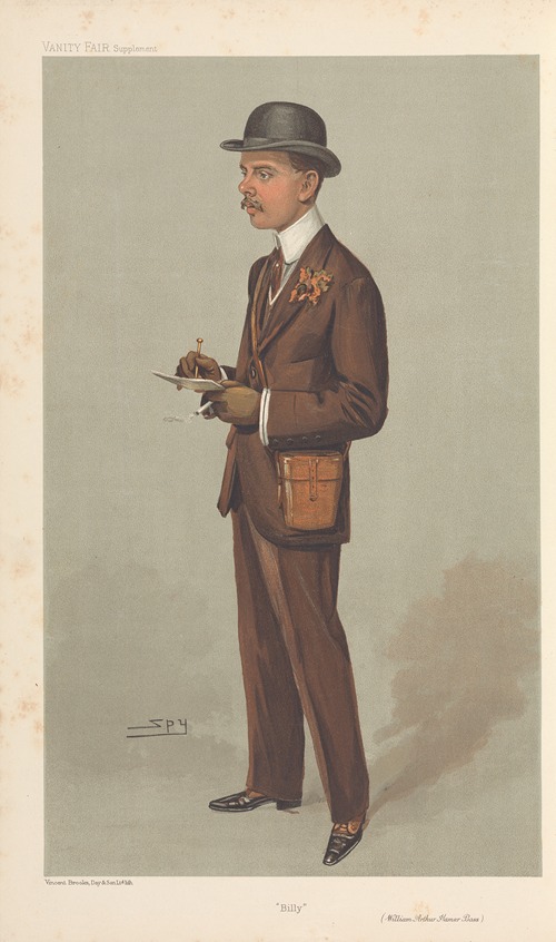 Turf Devotees; ‘Billy’, William Arthur Hamar Bass, September 14, 1905