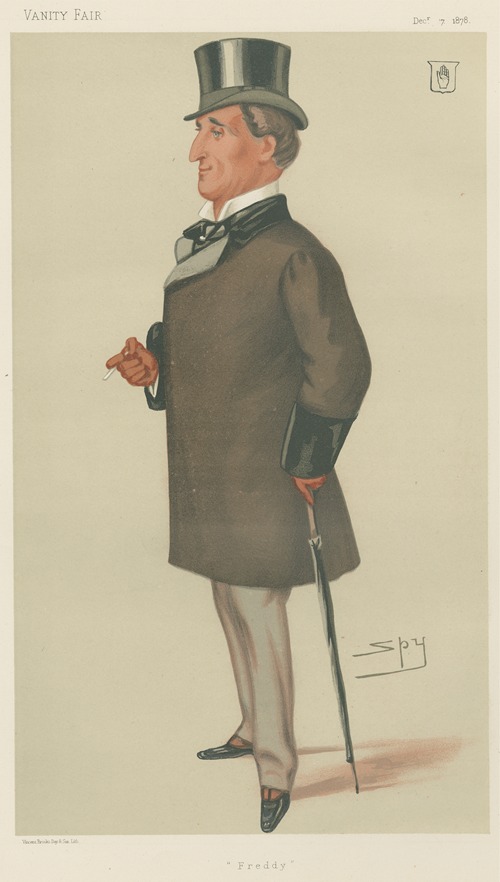 Turf Devotees; ‘Freddy’, Sir Frederick John William Johnstone, December 7, 1878