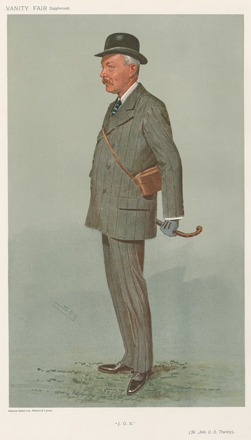 Turf Devotees; ‘J.O.S.’, Sir John Omerod Scarlett Thursby, August 28, 1907