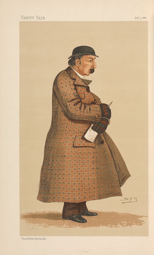 Turf Devotees; ‘Jem’, Captain James Octavius Machell, December 3, 1887