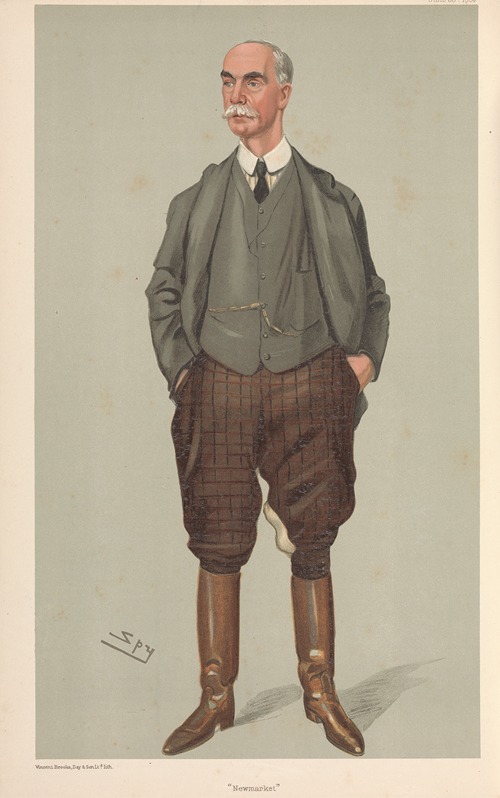 Turf Devotees; ‘Newmarket’, Mr. Charles Day Rose, June 30, 1904