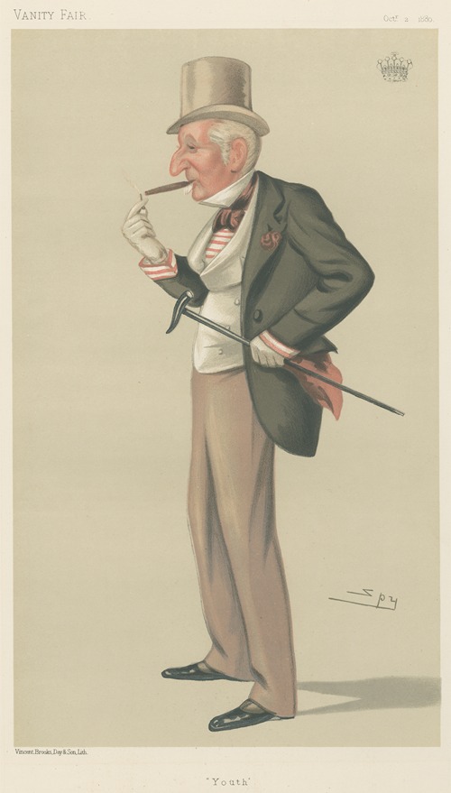 Turf Devotees; ‘Youth’, The Earl of Winchilsea and Nottingham, October 2, 1880