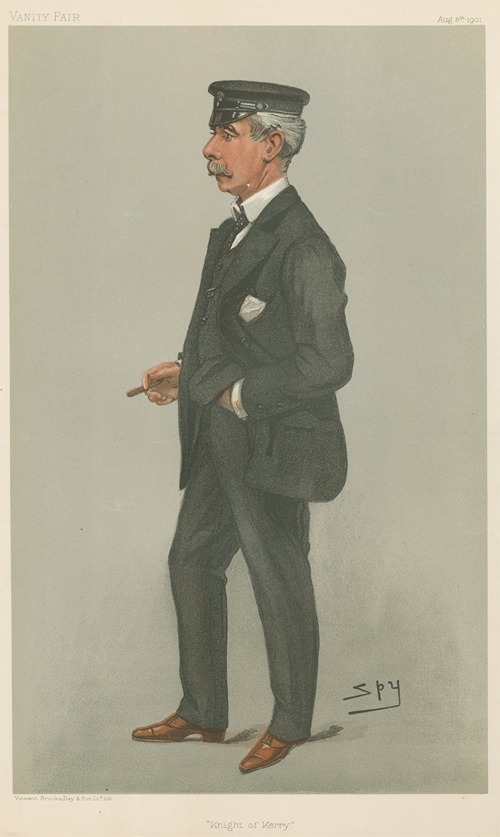 Yachting Devotees; ‘Knight of Kerry’, Sir Maurice FitzGerald, August 8, 1901