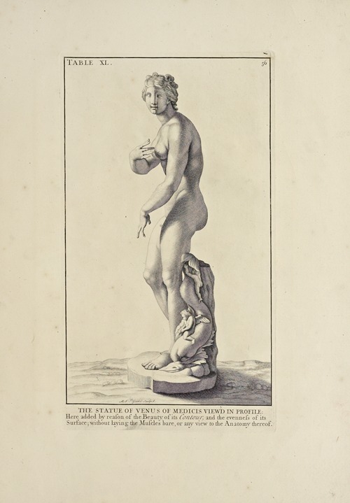 Anatomy improv’d and illustrated with regard to the uses thereof in designing Pl.40