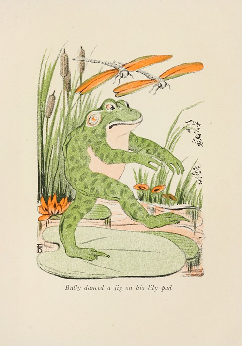 Bully danced a jig on his lily pad