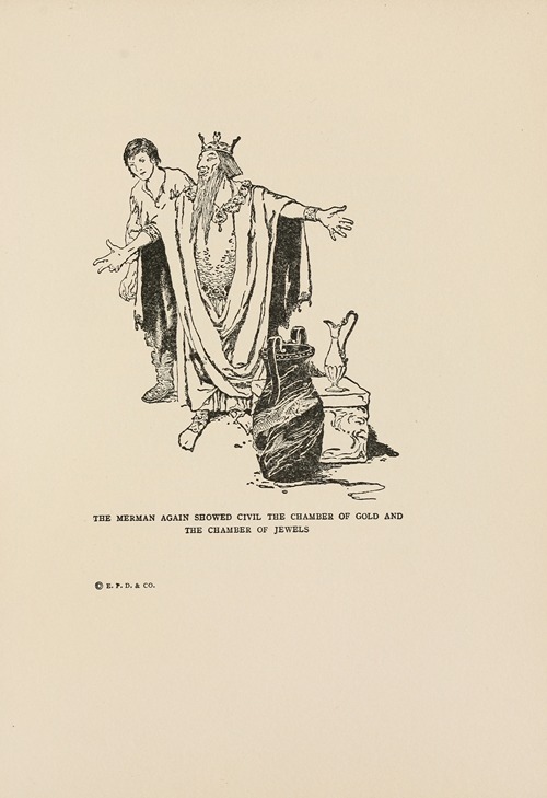 The Merman again showed Civil the chamber of gold