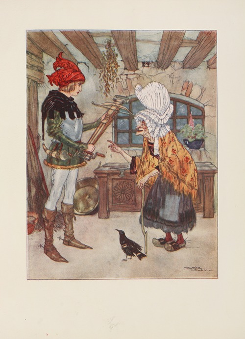 ‘Take this cross-bow, King’s son’