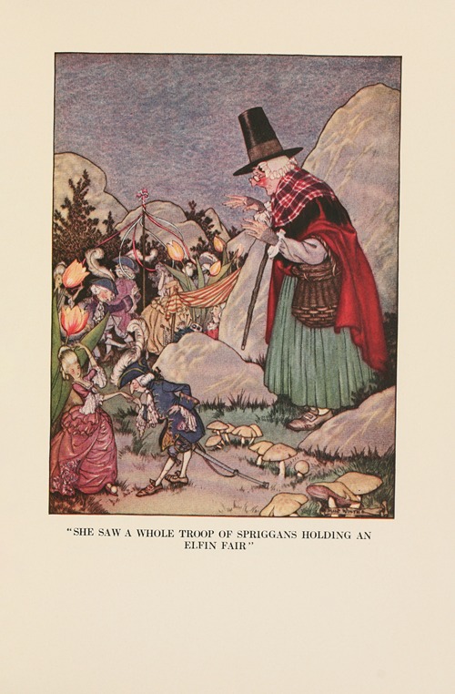 ‘She saw a whole troop of spriggans holding an elfin fair’
