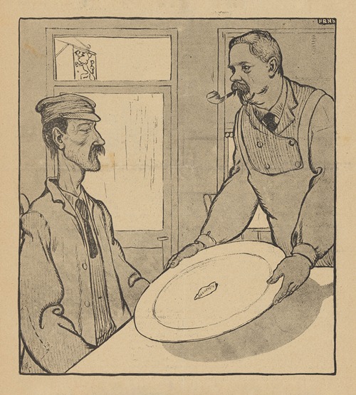 De Notenkraker, 21 september 1907 ; In het Volkskoffiehuis ‘De Ned. Leeuw’