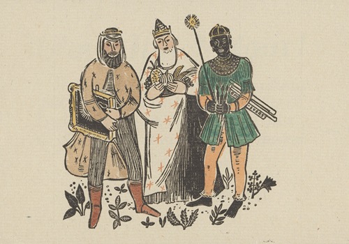 Nieuwjaarswens van lettergieterij J. John Söhne