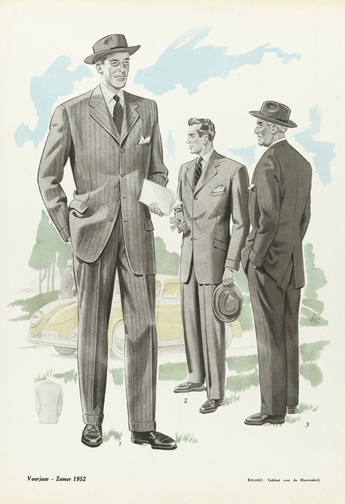 Vakblad voor de kleermakerij, Voorjaar-Zomer 1952, Nr. 1, 2 en 3