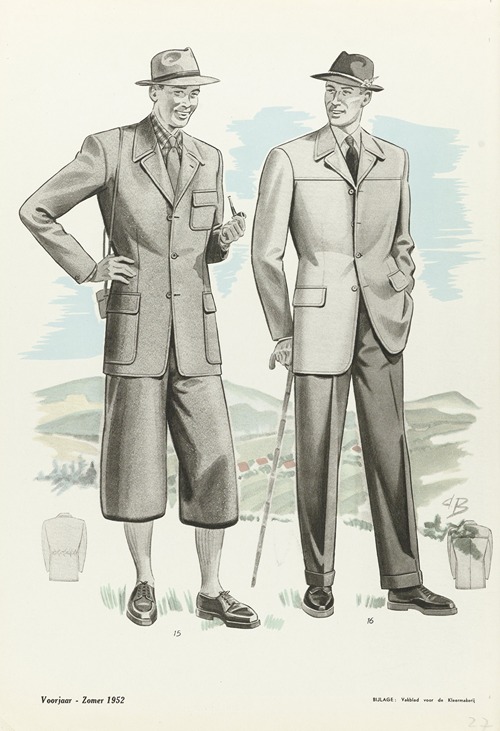 Vakblad voor de kleermakerij, Voorjaar-Zomer 1952, Nr. 15 en Nr. 16