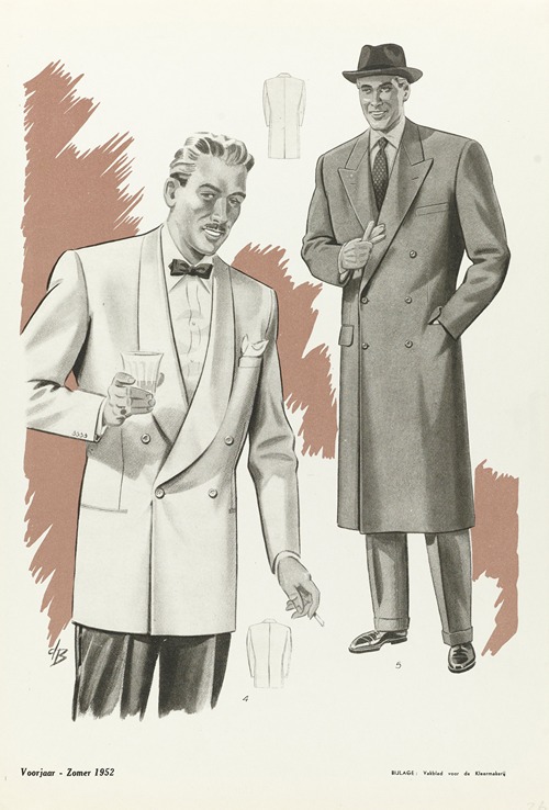 Vakblad voor de kleermakerij, Voorjaar-Zomer 1952, Nr. 4 en Nr. 5