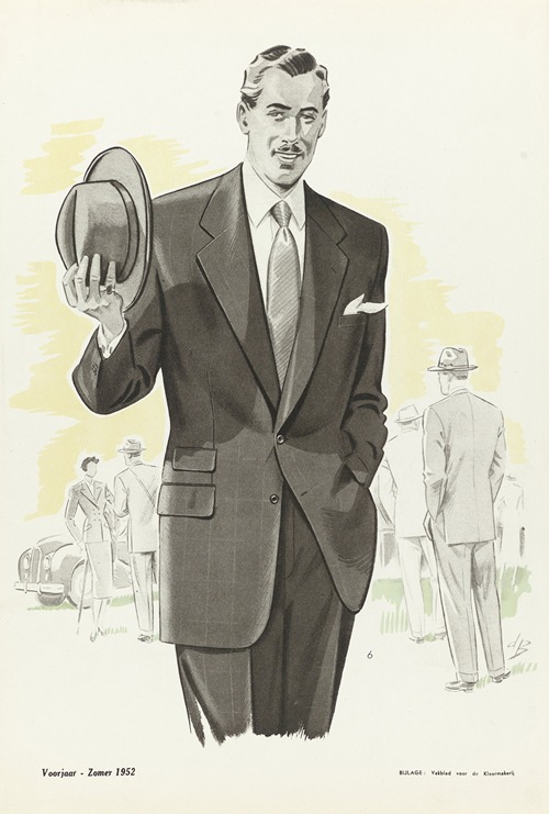 Vakblad voor de kleermakerij, Voorjaar-Zomer 1952, Nr. 6