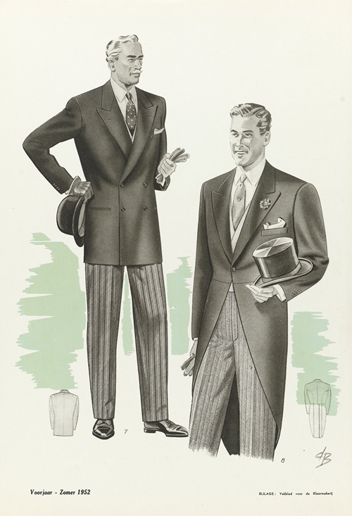 Vakblad voor de kleermakerij, Voorjaar-Zomer 1952, nr. 7 en nr. 8