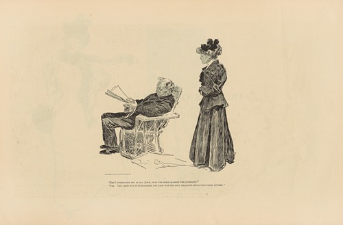 ‘Did I understand you to say, john, that the tenor married the contralto’