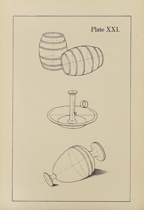 The principles of perspective as applied to model drawing & sketching from nature Pl.21
