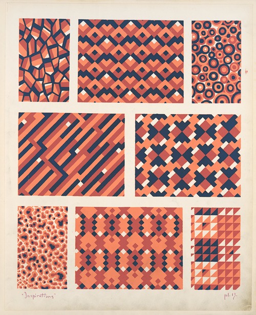 Eight geometric compositions