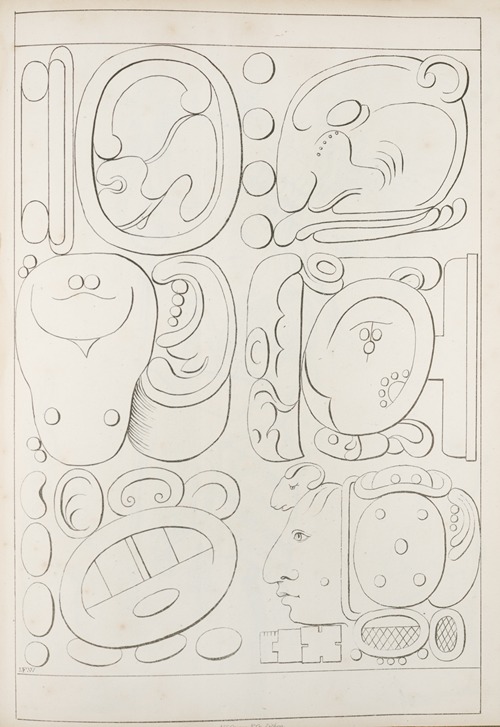 Six abstract designs