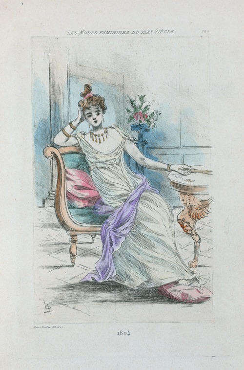 1804 [Women’s fashion in nineteenth-century Paris]