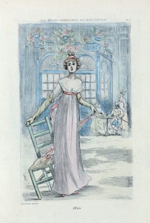 1810 [Women’s fashion in nineteenth-century Paris]