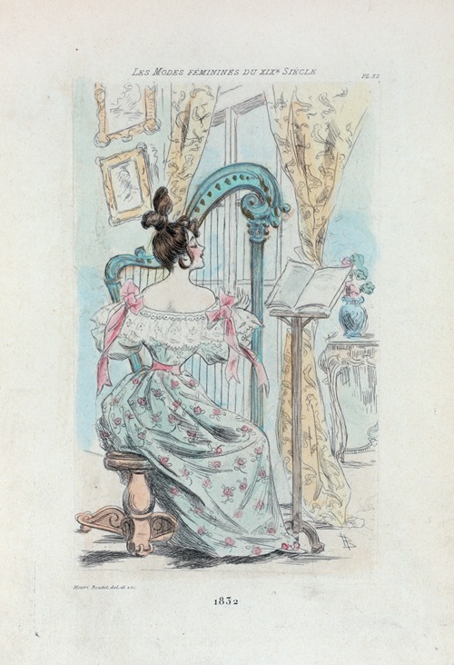 1832 [Women’s fashion in nineteenth-century Paris]