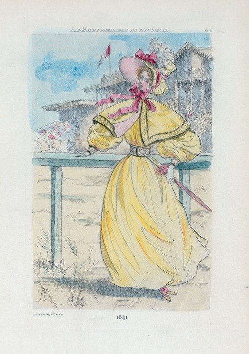 1841 [Women’s fashion in nineteenth-century Paris]