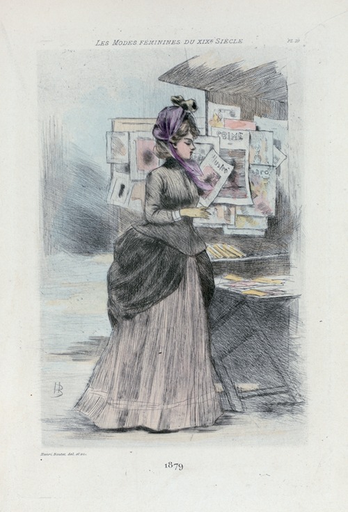 1879 [Women’s fashion in nineteenth-century Paris]