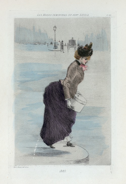 1883 [Women’s fashion in nineteenth-century Paris]